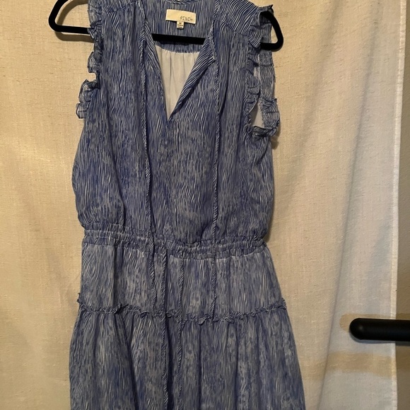Pinch Dresses & Skirts - Pinch Blue Pin-Striped Sleeveless Dress Size M